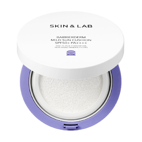 Сонцезахисний кушон + рефіл Skin & Lab Barrierderm Mild Sun Cushion 15 г+ 15 г 456563 фото