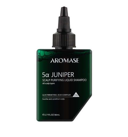 Aromase 5&alpha; Juniper Scalp Purifying Liquid Shampoo, 80 ml  Рідкий пре-шампунь для шкіри голови 19462658275 фото