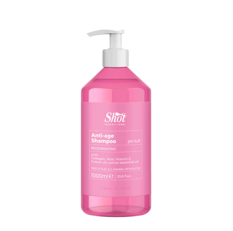 Відновлюючий шампунь Shot Design Anti-аge Shampoo, 1000 ml 0091984902 фото
