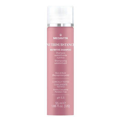 MEDAVITA - Shampoo Sostantivante Nutrivo | Шампунь живильний для сухого волосся, 55 мл 02458 фото