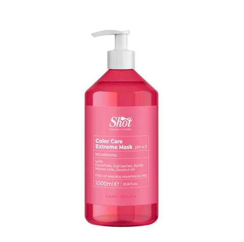 Маска для фарбованого волосся Shot Design Color Care Extreme Mask, 1000 ml 9814393074 фото