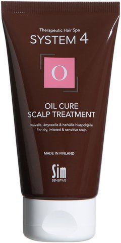 Пілінгова маска &laquo;О&raquo; для очищення шкіри голови Sim Sensitive S4 Oil Cure 45456 фото