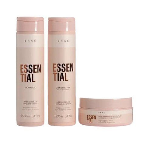 BRAE - ESSENTIAL TIAL KIT 3 in 1 | Набір для зволоження волосся, 250+250+200 мл 4634777733 фото