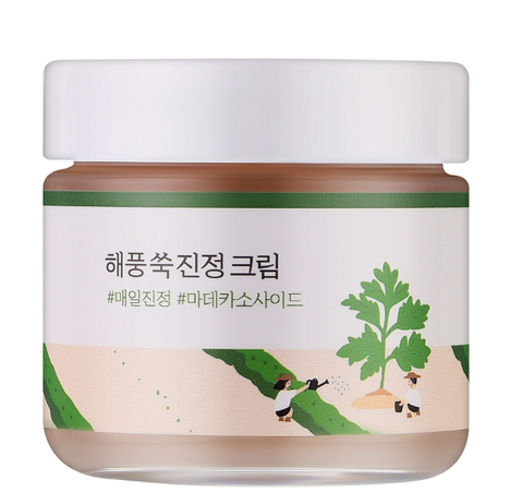 ROUND LAB Mugwort Calming Cream 80 ml Заспокійливий крем з морським полином  3874683683 фото