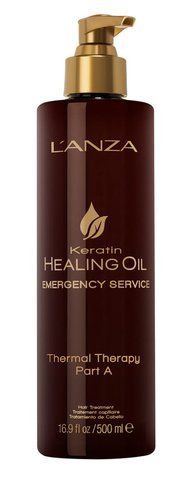 Термальна терапія (крок А) LʼANZA Keratin Healing Oil Emergency Service Thermal Therapy Part A 9054311223 фото