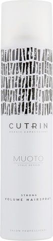 Лак для створення об'єму волосся сильної фіксації Cutrin Muoto Strong Volume Hairspray 300 ml 46324 фото