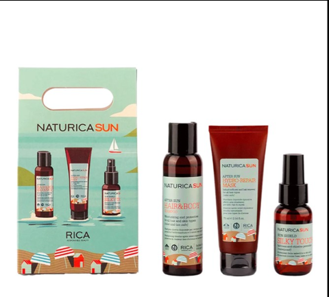 Rica Kit Sun Travel Size - Набір для подорожей для захисту волосся влітку 64452456 фото