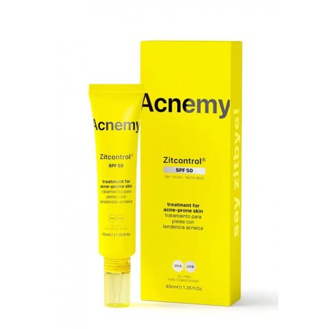 Крем-актив для шкіри схильної до акне Acnemy Zitcontrol SPF 50, 40 мл 1572 фото