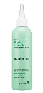 Освіжаюча маска-пілінг для очищення шкіри голови Dr. FORHAIR Phyto Fresh Scalp Scaler, 50 мл 1274 фото