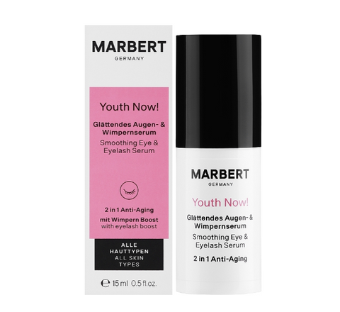 MARBERT - SMOOTHING EYE & EYELASH SERUM | Розгладжувальна сироватка для очей та вій, 15 мл. 431116 фото