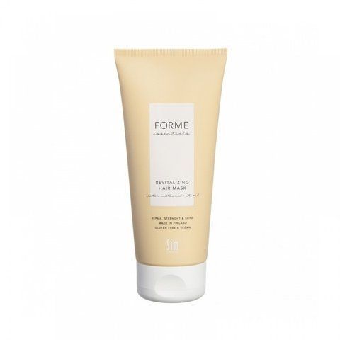 Маска для відновлення волосся Sim Sensitive Forme Essentials Revitalizing Hair Mask 200 мл з олією насіння вівса 875565 фото