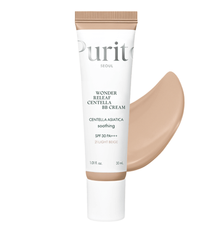 Purito Seoul Wonder Releaf Centella BB Cream 21 Light Beige 30 ml  BB-крем з екстрактом центелли 291748287381 фото