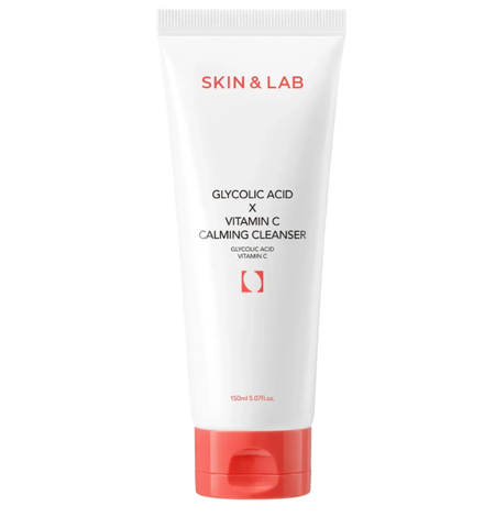 SKIN&LAB Glycolic Acid &times; Vitamin C Calming Cleanser 150 ml &mdash; Заспокійливий гель для очищення з гліколевою кислотою та вітаміном C 3284283473 фото
