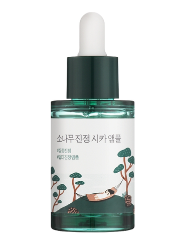 ROUND LAB Pine Calming Cica Ampоule 30 ml Заспокійлива сироватка з екстрактом голок сосни    8347928374 фото