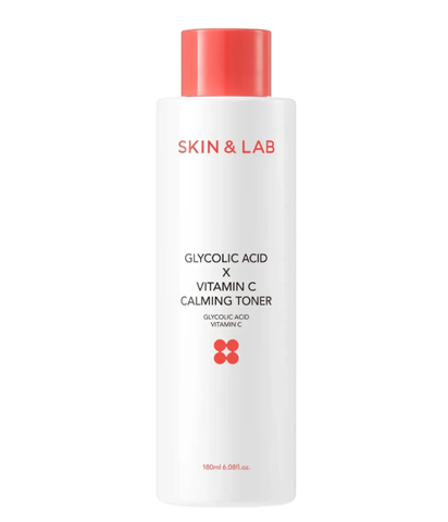 SKIN&LAB Glycolic Acid &times; Vitamin C Calming Toner 180 ml &mdash; Заспокійливий тонер з гліколевою кислотою та вітаміном C 39187429834 фото