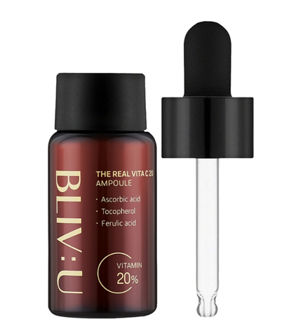BLIV:U The Real Vita C 20 Ampoule 12 ml &mdash; Сироватка з чистим вітаміном С  238231363 фото