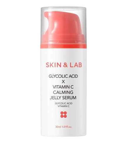 SKIN&LAB Glycolic Acid &times; Vitamin C Calming Jelly Serum 30 ml &mdash; Заспокійлива гелева сироватка з гліколевою кислотою та вітаміном C 398209894 фото