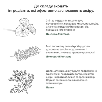 Заспокійливий крем з центелою Needly Cicachid relief cream, 48 мл 1505 фото