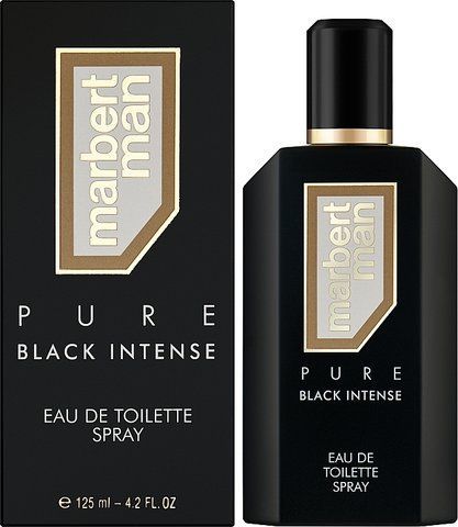 MARBERT - MAN PURE BLACK INTENSE EAU DE TOILETTE | Туалетна вода, 125 мл 456008 фото
