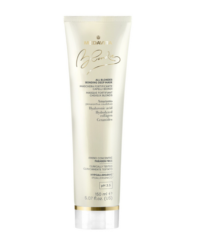 MEDAVITA-ICE BLONDE ENHANCING DEEP MASK | Живильна маска підсилююча колір крижаного блонду, 150 мл 02385 фото