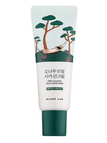 ROUND LAB Pine Calming Cica Sunscreen 40 ml  Сонцезахисний крем з екстрактом голок сосни                2389749274 фото