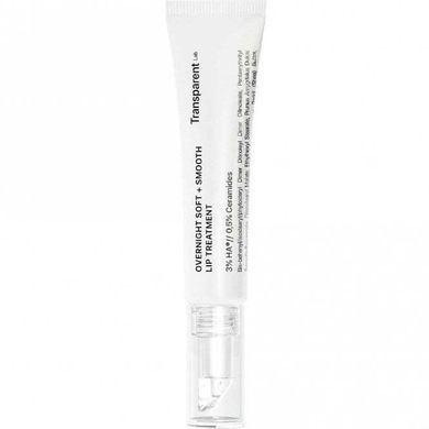 Нічна маска для губ Transparent Lab Overnight Soft + Smooth Lip Treatment, 15 мл 1595 фото