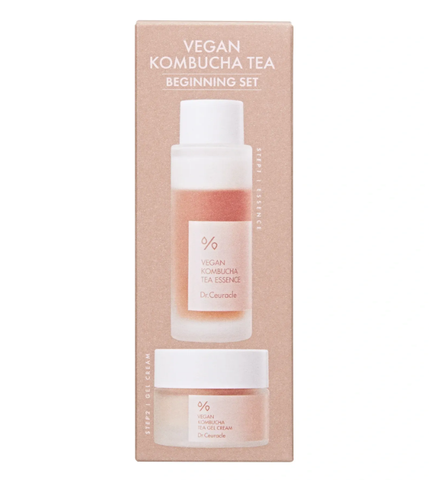 Веганський набір для догляду за шкірою з комбучею Dr.Ceuracle Vegan Kombucha Beginning Set 29847329827 фото