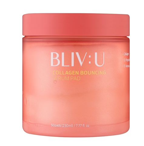 BLIV:U Collagen Bouncing Serum Pad 50 pads &mdash; Педи з колагеном 364823956 фото