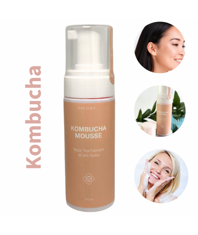 Очищаючий мус для обличчя MODAY Kombucha Cleansing Mousse з екстрактом комбучі, альпійської верби та вітаміном С 150 мл 2345125 фото