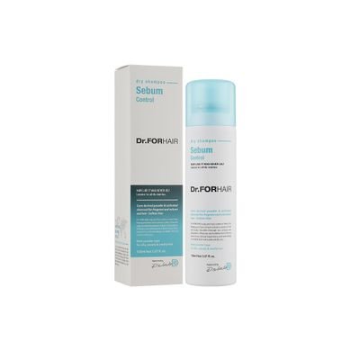 Сухий шампунь для зменшення шкірного сала Dr.FORHAIR Sebum Dry Shampoo, 150 мл 1107 фото