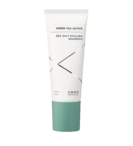 AMOS Professional Green Tea Active Sea Salt Scaling Shampoo, 150 ml  Шампунь-скраб для шкіри голови 104829423 фото