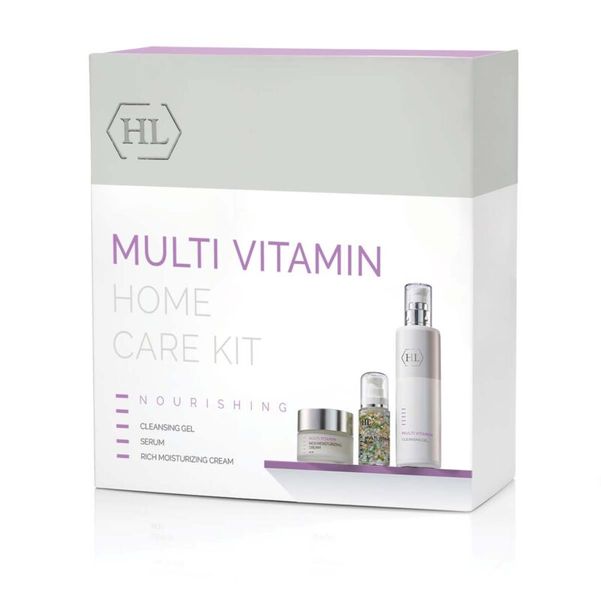 MULTI VITAMIN Kit – Holy Land Набір догляду за обличчям з комплексом вітамінів (сироватка 30 мл + крем 50 мл + очищуючий гель 100 мл) 332356 фото