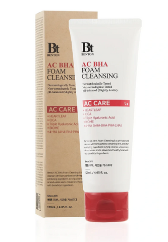 Гель-пінка з саліциловою кислотою Benton AC BHA Foam Cleansing 24151124 фото