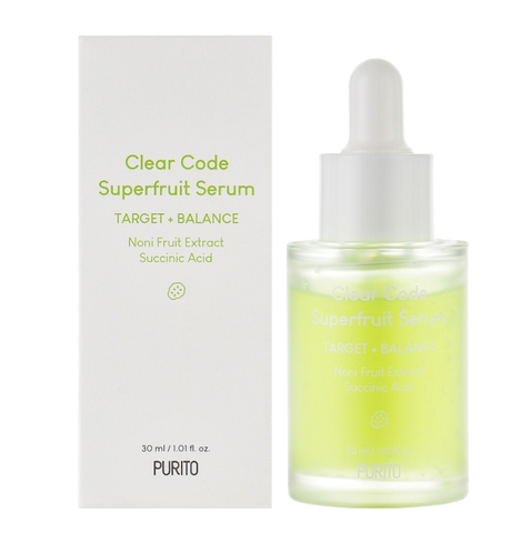 Purito SEOUL Clear Code Superfruit Serum 30 ml Балансуюча сироватка для проблемної шкіри 1872887921 фото