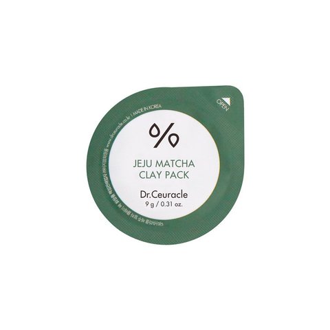 міні очищуюча глиняна маска з чаєм Матча Dr Ceuracle Jeju Matcha Clay Pack, 9 гр 67893221 фото