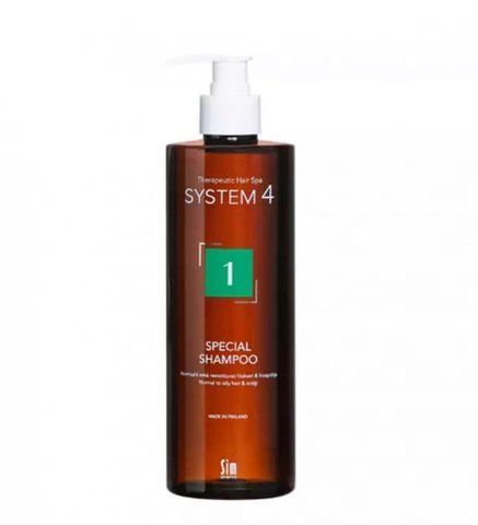Шампунь Sim Sensitive System 4 №1 Special Shampoo 500 мл для нормальної шкіри голови і схильної до жирності 0796590 фото