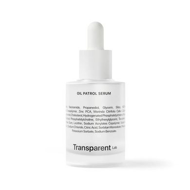 Матуюча сироватка Transparent Lab Oil Patrol Serum, 30 мл 1297 фото