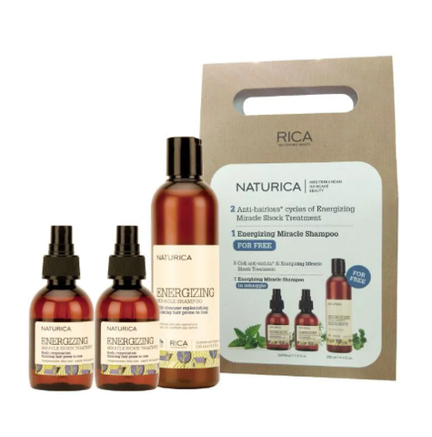 Rica Energizing Miracle Kit - Набір проти випадіння волосся 34576538 фото