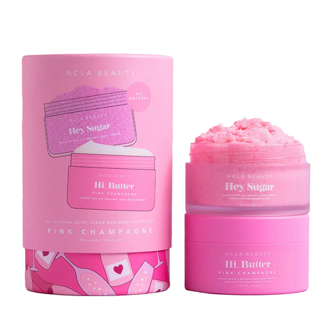 Подарунковий набір для догляду за тілом &laquo;Рожеве шампанське&raquo; NCLA Beauty Pink Champagne Body Care Discovery Set, 2 в 1 658580422547 фото
