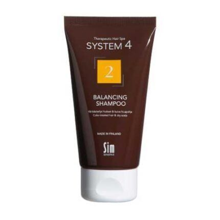 Шампунь Sim Sensitive System 4 №2 Balancing Shampoo 75 мл для сухого, фарбованого і пошкодженого волосся 0660509 фото