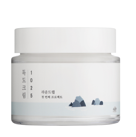 ROUND LAB 1025 Dokdo Light Cream 80 ml Легкий зволожувальний крем з морською водою 84279283474 фото