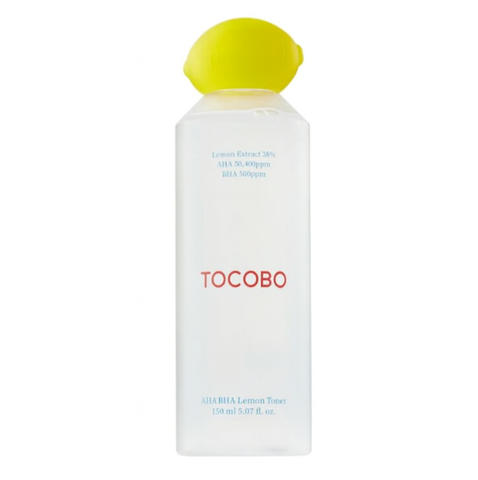 TOCOBO Лимонний тонер з AHA та BHA кислотами AHA BHA Lemon Toner, 150 ml 394850930135 фото