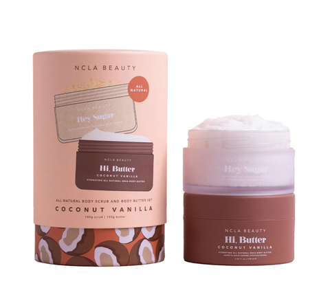 Подарунковий набір для догляду за тілом &laquo;Кокос-Ваніль&raquo; NCLA Beauty Coconut Vanilla Body Care Discovery Set, 2 в 1 658580422431 фото