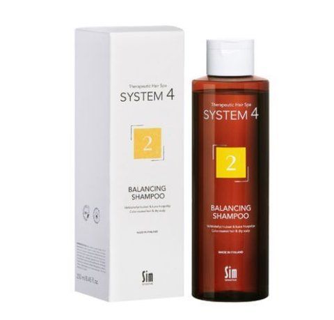 Шампунь Sim Sensitive System 4 №2 Balancing Shampoo 250 мл для сухого, фарбованого і пошкодженого волосся 76767 фото
