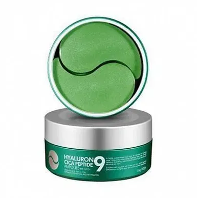 MEDIPEEL Гідрогелеві патчі заспокійливі з пептидами Hyaluron Cica Peptide 9 Ampoule Eye Patch, 60 шт 92966964 фото