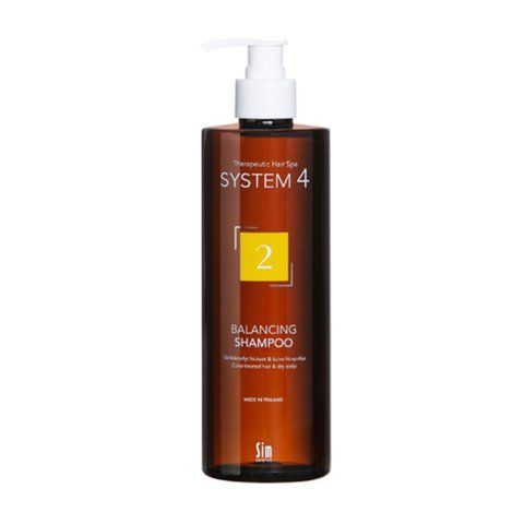 Шампунь Sim Sensitive System 4 №2 Balancing Shampoo 500 мл для сухого, фарбованого і пошкодженого волосся 86532 фото