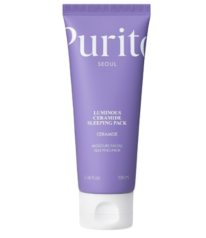 Purito SEOUL Luminous Ceramide Sleeping Pack, 100 ml Відновлююча нічна маска з центелою 2183462478 фото
