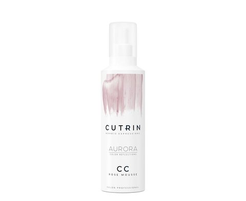 Тонуючий мус для об'єму Троянда CUTRIN AURORA CC ROSE MOUSSE, 200 мл  83461 фото