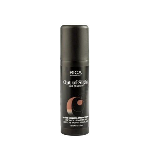 Rica Hair Touch Up Dark Brown -  Камуфляжний спрей для волосся темно-каштановий75 мл 87542345 фото