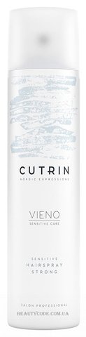 Лак сильної фіксації для чутливого волосся CUTRIN VIENO Sensitive Hairspray Strong 89646 фото